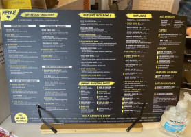 Juice Crafters Los Feliz menu