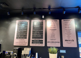 Doe Donuts menu