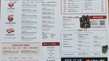 Ruthai's Thai Kitchen menu