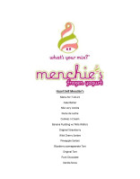 Menchie's Hazel Dell menu