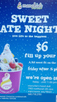 Menchie's Hazel Dell menu