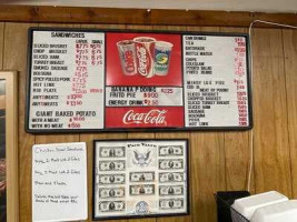 Bailey's Barbeque menu