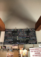 Coaster Saloon menu