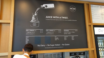 Pressed Juicery menu