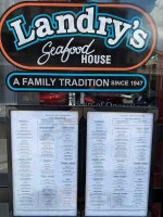 Landry's Seafood House menu