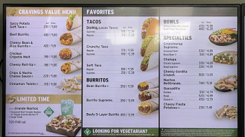 Taco Bell menu