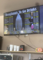 Donuts To Go menu