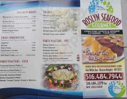 Roselyn Seafood Gourmet menu