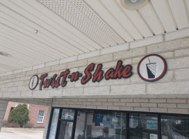 Twist-n-shake outside