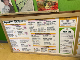 Juiceland menu