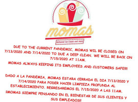 Momas Artisanal Ice Cream More logo