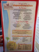 Conga Latin Bistro menu