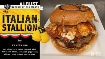 B-52 Burgers And Brew menu