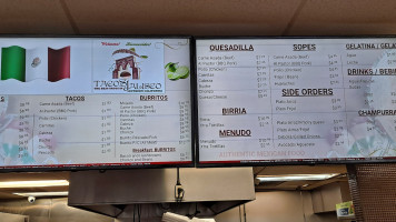 Tacos Jalisco y Panaderia #3 menu