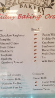 Earthcrust Bakery menu