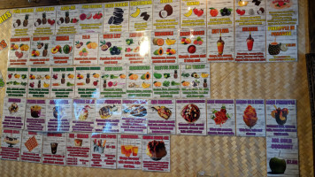 Coco's Cafe menu