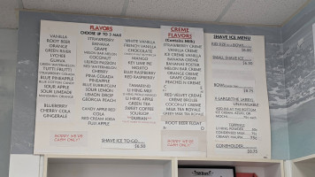 Mel's Drive-in menu