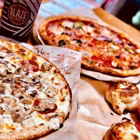 Blaze Pizza food