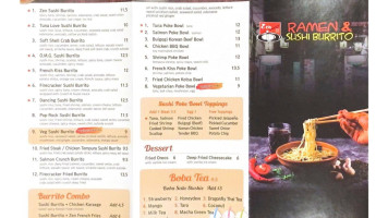 Triniti at Tower Club menu