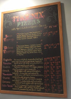 Phoenix Bakery menu