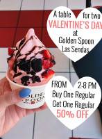 Golden Spoon Frozen Yogurt drink