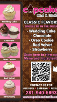 Cupcake And A Smile Bake Shoppe menu