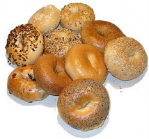 West Islip Hot Bagels food