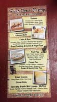 Mama Melrose's Italiano menu