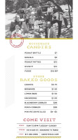 L.a. Burdick Handmade Chocolates menu