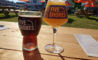 Five Shores Brewing drink