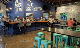 Five Shores Brewing inside