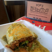 Pop's Burritos food