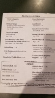 B J's Lounge menu