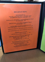 Yaks Cafe menu