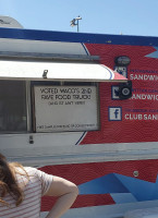 Club Sandwich Food Truck outside