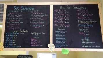 Tipsy Cow menu