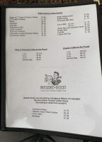 Starbucks menu