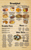 Cholula's Grill menu