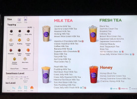 Chatime menu
