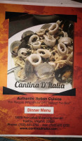 Cantina D’italia menu