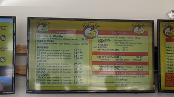 Cheekys Chicken And Waffles menu