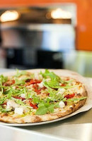 Blaze Pizza food