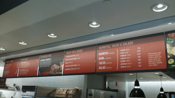 Burger King menu