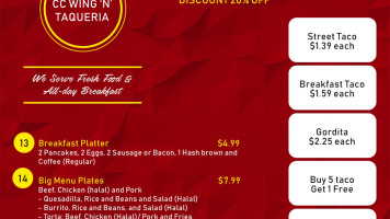 Lula Bagel menu