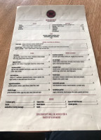 Blaze Pizza menu