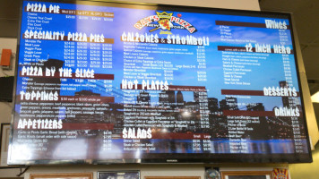 Ray's Pizza menu