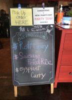 Fa-sai Thai menu