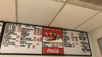 Habana Vieja menu