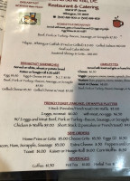 Thai Thank You menu