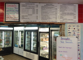 Deepwater Seafood menu